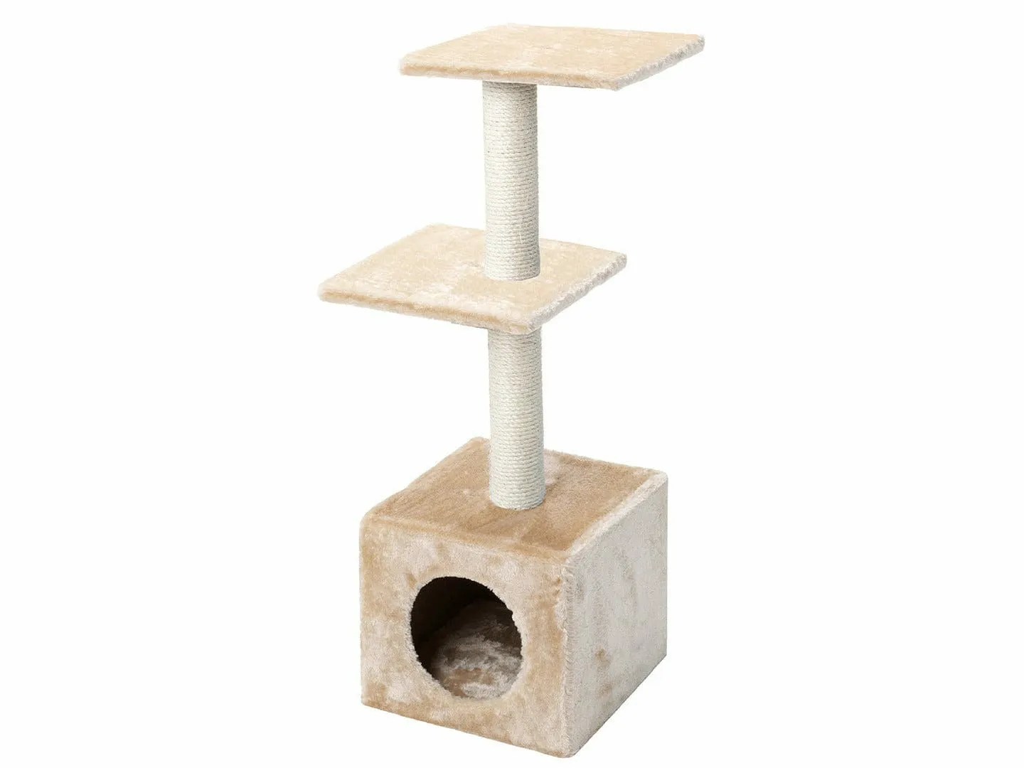 SCRATCHING TREE CLASSICTREE PALAZZO 30x30x90CM creme