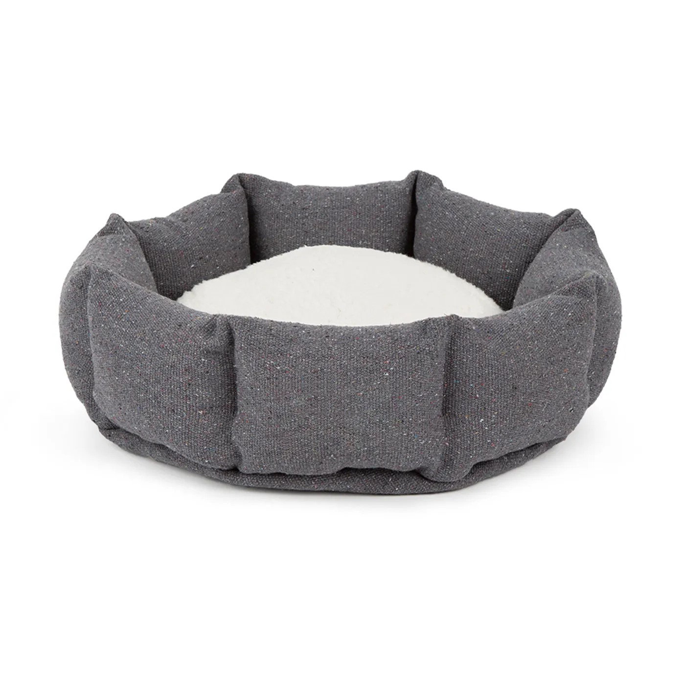 Scruffs 100% Recycled Charcoal Grey Eco Eden Cat Bed