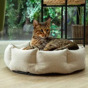 Scruffs 100% Recycled Cream Eco Eden Cat Bed