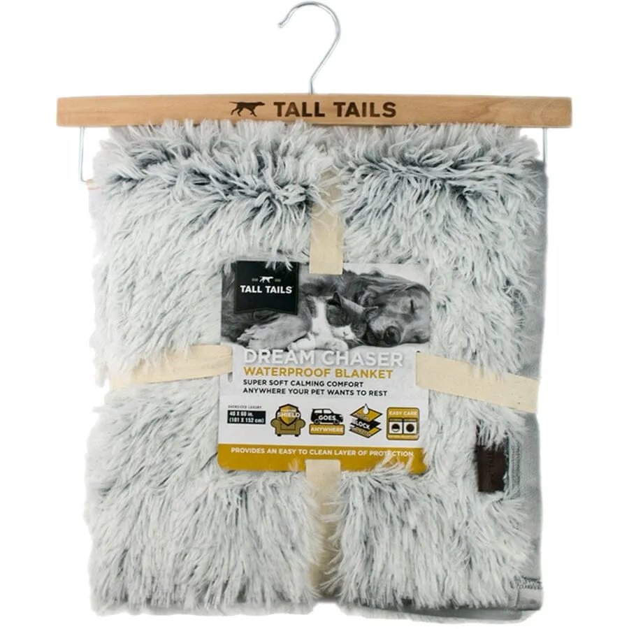 Tall Tails Waterproof Dog Blanket - Gray - Extra Large - L:60 X W:40 Inch