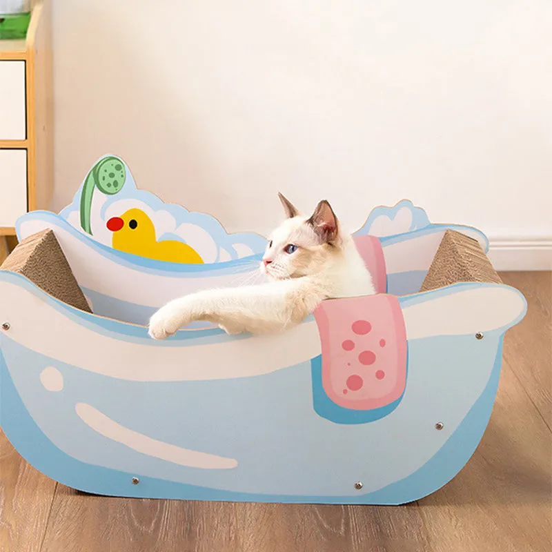 Tub Cardboard Cat Scratcher