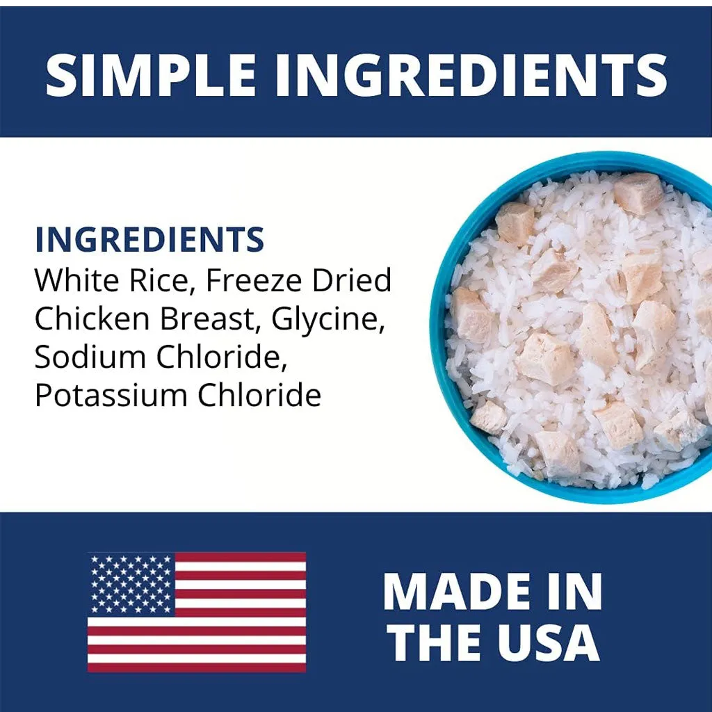 Under the Weather Rice & Chicken Freeze Dried Bland Diet for Dogs, 6-oz