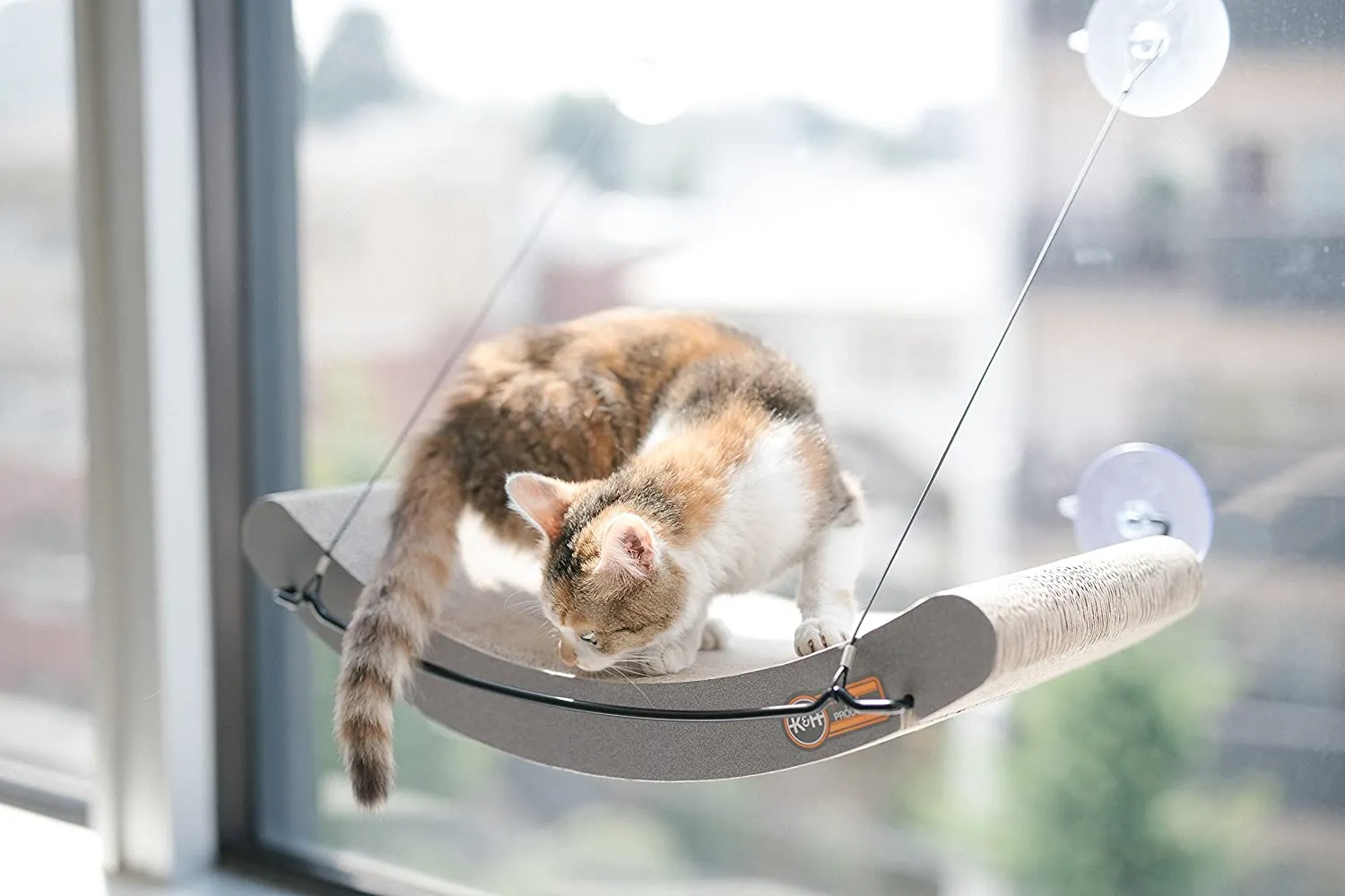 Window Cat Scratcher Kitty Sill Cradle - K&H Pet Products EZ Mount