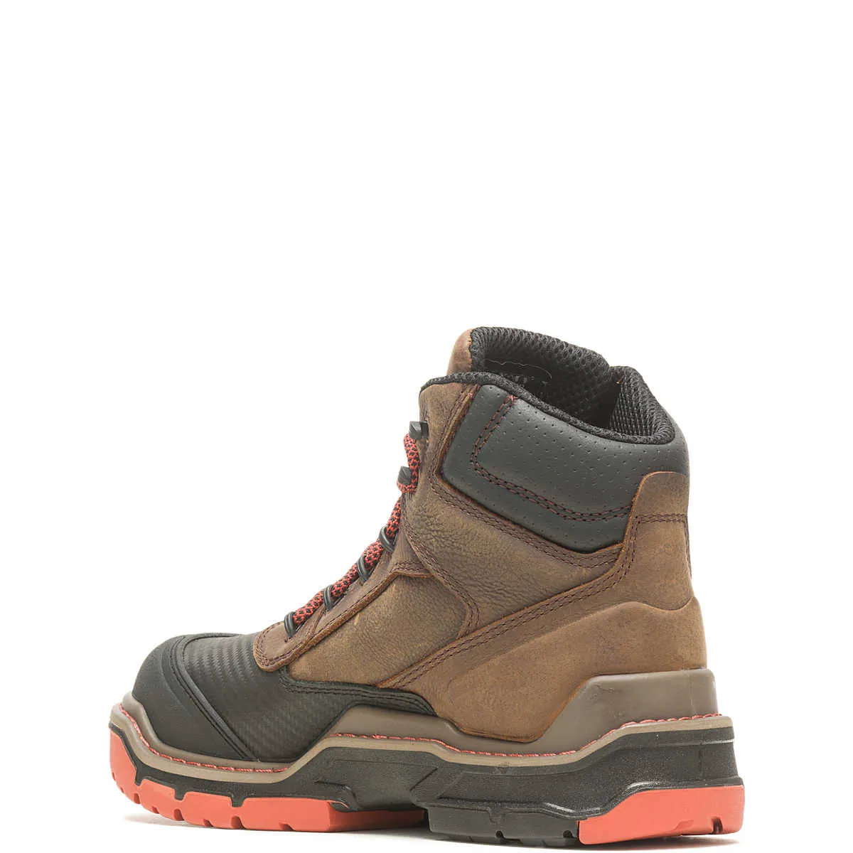 Wolverine Men's Raider DuraShocks® Shield 6" CarbonMAX® Work Boot - Dark Brown