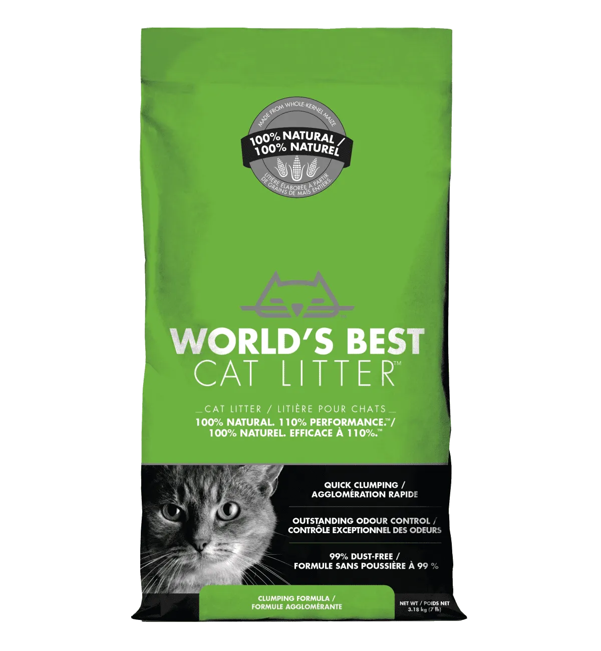 World's Best Cat Litter Clumping - Advanced Clumping Formula