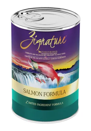 Zignature Grain Free Salmon Can 13oz